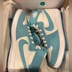 Nike Air Jordan 1 KO size 9.5. Brand new. Bleached aqua
